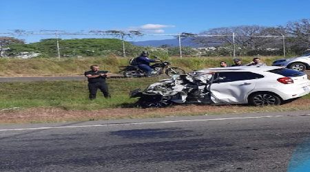 Un accidente de tránsito deja una persona fallecida en el sector del Coyol de Alajuela. 